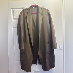 Ulla Johnson Khaki Long Coat
